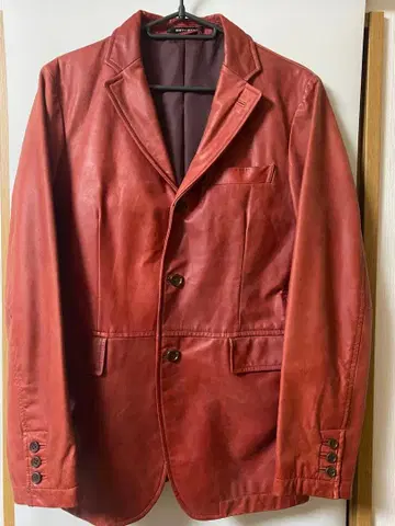 BOYCOTT 와인 레드 자켓