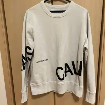 CALVIN KLEIN JEANS 화이트 트레이닝복