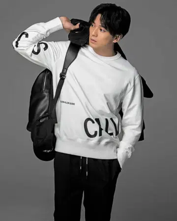 CALVIN KLEIN JEANS 화이트 트레이닝복