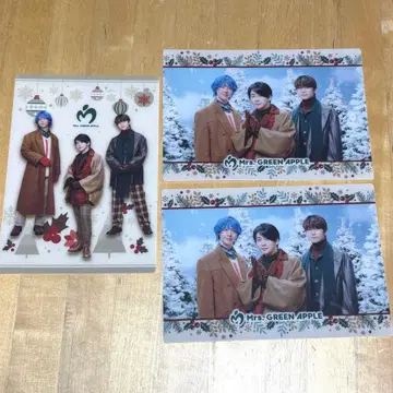 로손 Mrs. GREEN APPLE 비주얼 시트 세트2