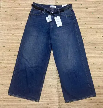 택 포함 ZARA 데님 큐롯 40