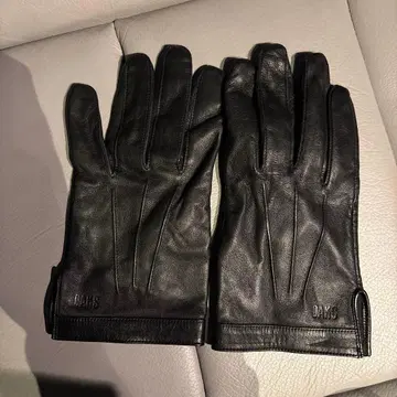 DAKS 가죽 양가죽 장갑 블랙
