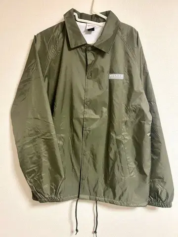 [ 익명 배송 ] WELKAM 나일론 자켓 그린 윈드 브레이커