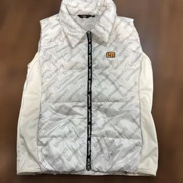 Loudmouth 다운 베스트 여성용 화이트 M