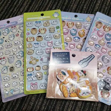 치이카와 (먼작귀) 봉봉 드롭 씰 5종 세트