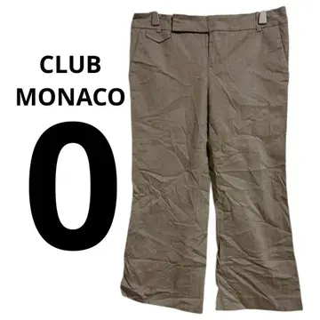 CLUB MONACO [ 0 ] 베이지 플레어 팬츠 캐주얼 팬츠