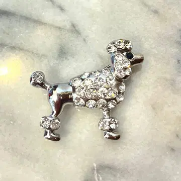 새상품급 Vintage 푸들 브로치