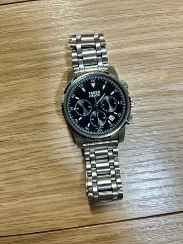 TAKEO KIKUCHI 크로노그래프 시계