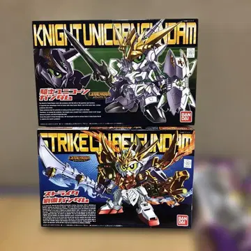증정 포함 레전드 BB 스트라이크 유비 건담 기사 유니콘 건담 세트