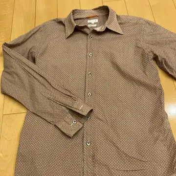 폴 스미스 오렌지 기하학 패턴 L 사이즈