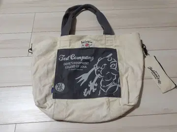 테드맨 TEDCOMPANY 복조리 포함 캔버스 백 미사용