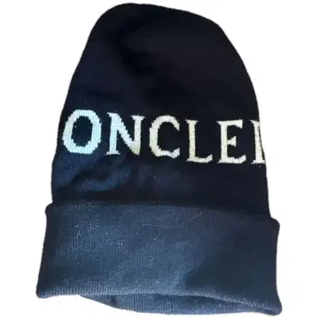 MONCLER 블랙 니트 모자