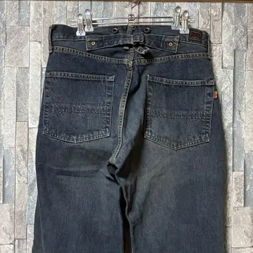 [ EDWIN ] 4525 스트레이트 데님 신치 벨트 적미 LVC W31