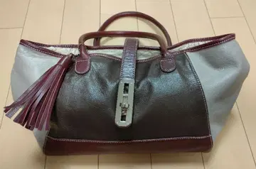 LA BAGAGERIE 그레이 핸드백