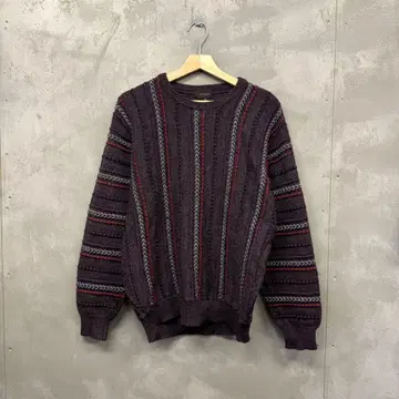 VARIZIONI 디자인 니트 스웨터 일본제 입체 3D