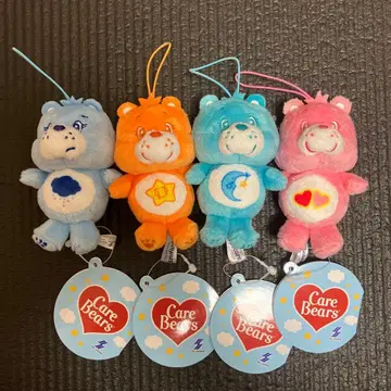 케어베어 봉제 인형 마스코트 4개