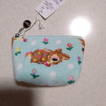 페이러 러브리 툰툰밤비노 도트 파우치 소 페일 그린