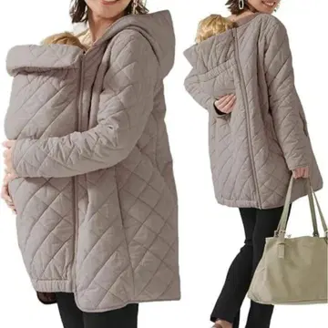 SWEETMOMMY 아기띠 망토 엄마 코트 그레이지 스위트마미