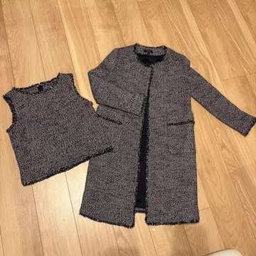 Theory 트위드 셋업 P 사이즈