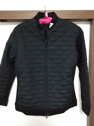 adidas 골프 블랙 퀼팅 자켓 M 사이즈