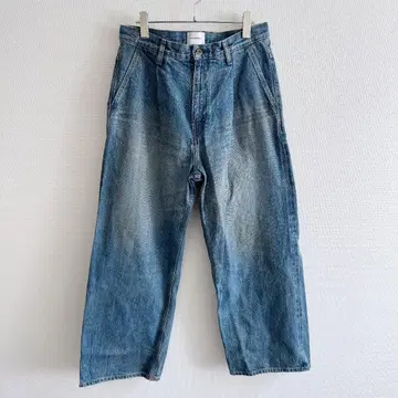 레어 superNova. studious 별주 데님 팬츠 빈티지 가공