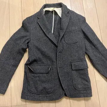Gloster 그레이 테일러드 자켓 MEDIUM