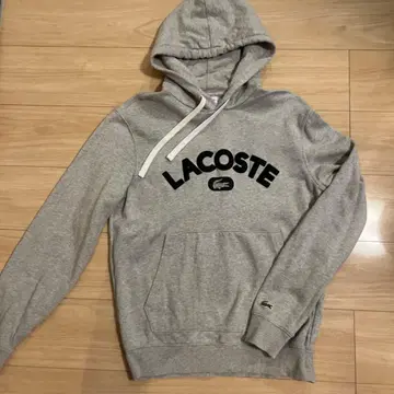 LACOSTE 그레이 후드티
