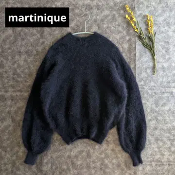 마르티니크 울 100% 기모 니트 풀오버