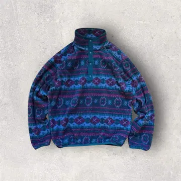 새상품급 가격 인하 L.L.Bean 스냅T 90's 올 패턴 M