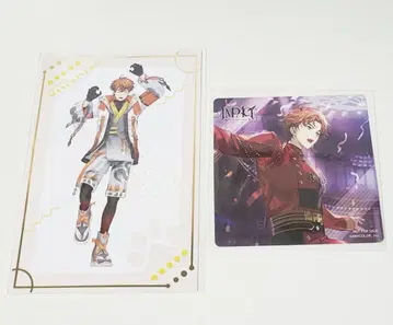 니지산지 IMPACT 마네키 고양이 엽서 코스터 키타미 유세이