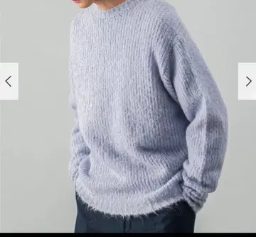 어반 리서치 ALPACA TSUMUGI KNIT 퍼플