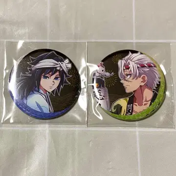 귀멸의 칼날 아와오도리 아와오도리 캔뱃지 기유 사네미