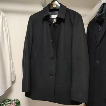 매킨토시 철학 피 코트 멜톤 블랙 38