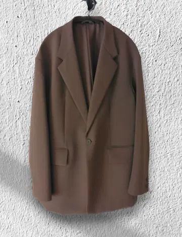 자라 릴랙스 핏 테일러드 자켓 브라운 M 사이즈 컨디션 최상