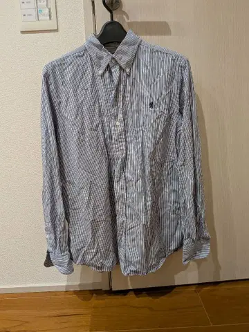 Gymphlex 스트라이프 버튼다운 셔츠