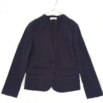 최근 컨디션 최상 매킨토시 런던 노카라 자켓 네이비 38