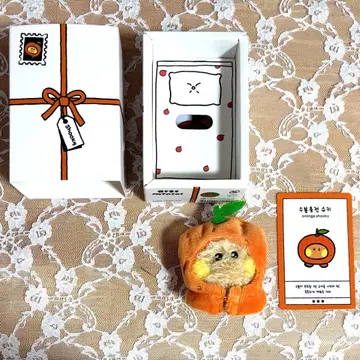 BT21 minini FRUITS SHOOKY 오렌지