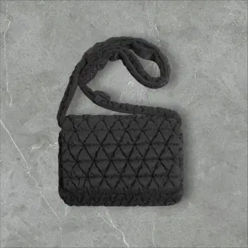 자라 퀼팅 소프트 숄더백 블랙 ZARA 새상품급