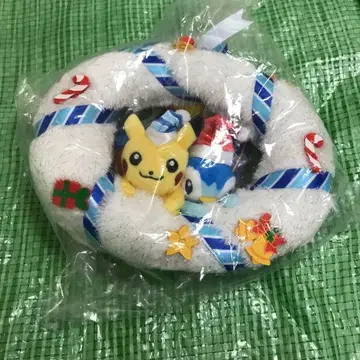 포켓몬 센터 피카츄 팽도리 봉제 인형 크리스마스 리스