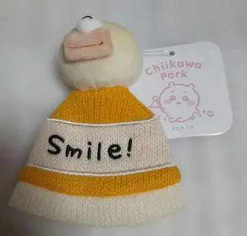 치이카와 파크 마스코트 사이즈 니트 모자 키링 오데