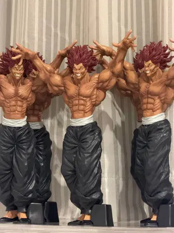 바키 한마 유지로 5체 세트