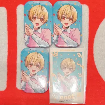 스토푸리 STPR Family 루토 세븐일레븐 콜라보 스퀘어 캔뱃지