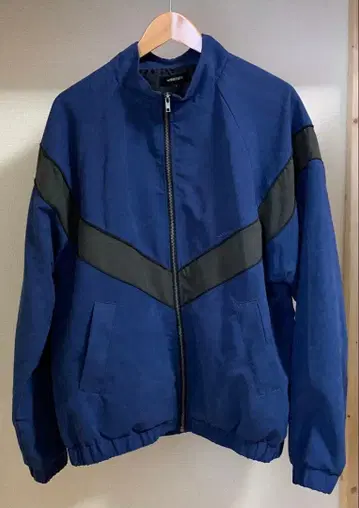 SOMEDIFF 네이비 나일론 자켓 L