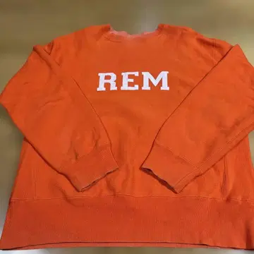 레어! Reminiscence 빈티지 리버스 위브 오렌지 트레이닝복