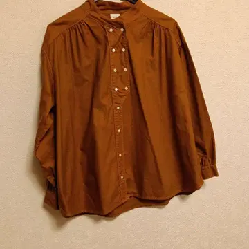 뷔르데사봉 옥스 코크 셔츠 브라운 계열