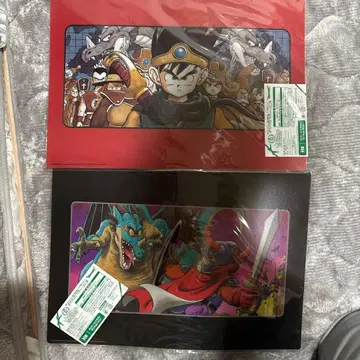 드래곤 퀘스트 탄생 35주년 기념 런치 매트 2장 세트