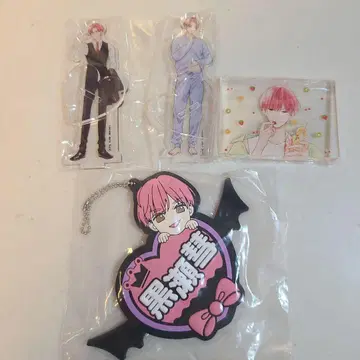 핑크와 하바네로 아크릴 스탠드