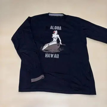 알로하 하와이 롱 슬리브 T셔츠 일본제