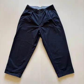 BEAMS F 치노 팬츠 네이비