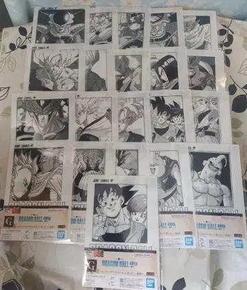 제일복권 드래곤볼 40th 그 두 번째 코믹스 클리어 파일 세트 컴프